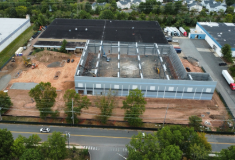 54,000 s/f building addition advances at Rutgers Industrial Center in Piscataway